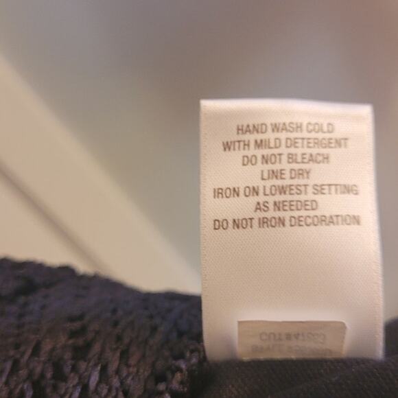 DB Est. 1962 Crochet Tunic Dress - Size 8 - Boho Chic Festival Tribal Safari - Picture 11 of 11